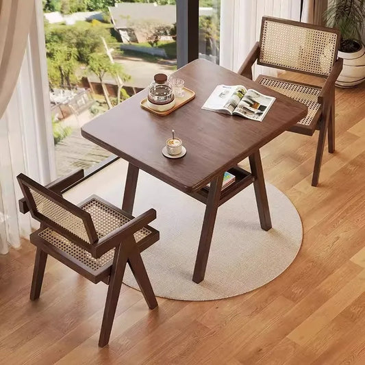 Rattan Balcony Table & Chair Set