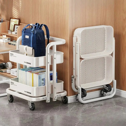 Portable Kitchen Storage Trolley & Organizer Cart