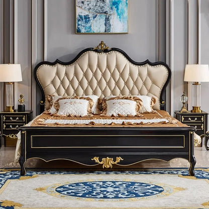 Elegant 180×200 cm Platform Bed Frame