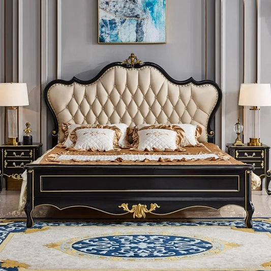 Elegant 180×200 cm Platform Bed Frame