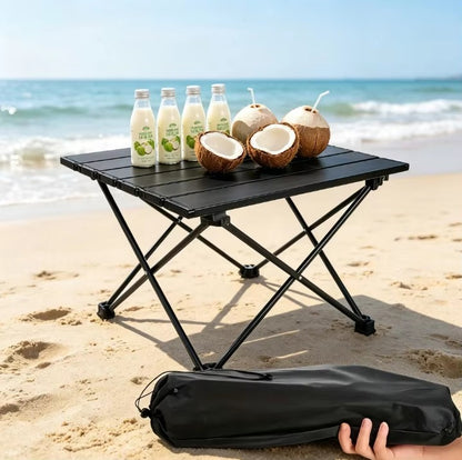 Compact Foldable Camping Table – Portable Mini Outdoor Picnic & Beach Table