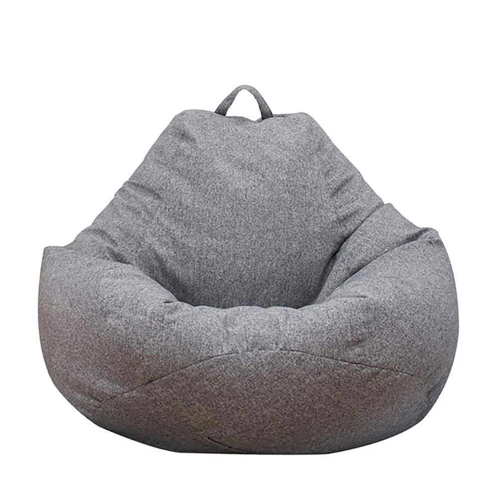 Large Fluffy Bean Bag Lounge Chair