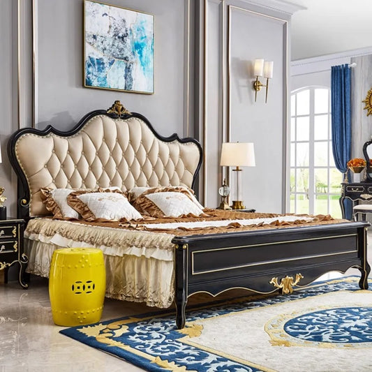 Elegant 180×200 cm Platform Bed Frame