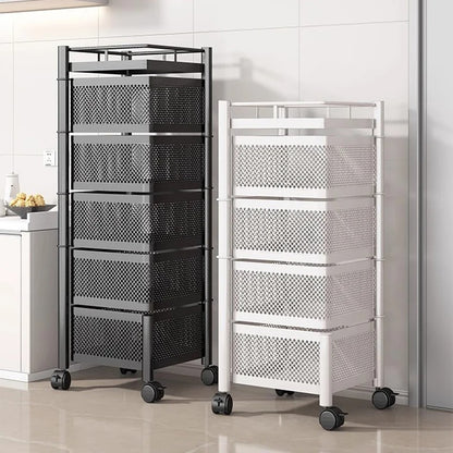 Rolling Utility Storage & Serving Cart