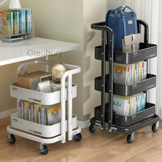 Portable Kitchen Storage Trolley & Organizer Cart