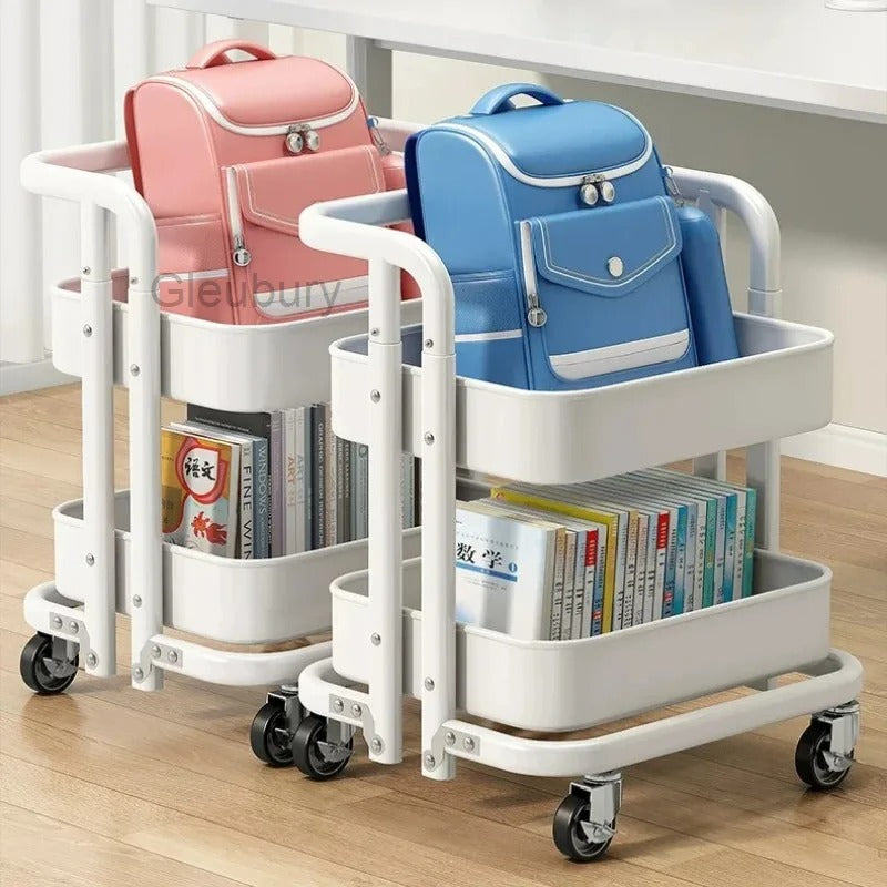Portable Kitchen Storage Trolley & Organizer Cart