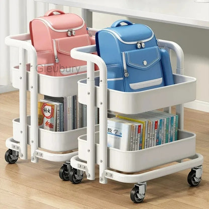 Portable Kitchen Storage Trolley & Organizer Cart