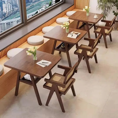 Rattan Balcony Table & Chair Set