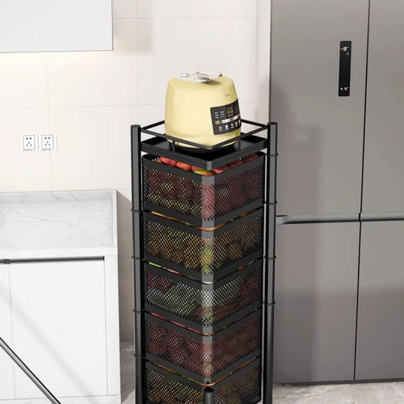 Rolling Utility Storage & Serving Cart