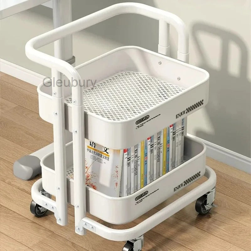 Portable Kitchen Storage Trolley & Organizer Cart