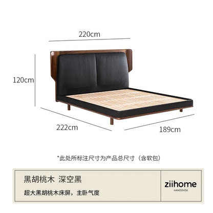Wooden Double Bed Frame for Children & Guest Rooms